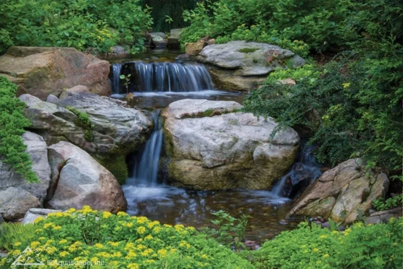 Medium Deluxe Pondless® Waterfall Kit 16' Stream with AquaSurge® 2000-4000 Adjustable Flow Pond Pump - Image 3