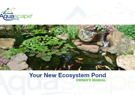 pond owners manual