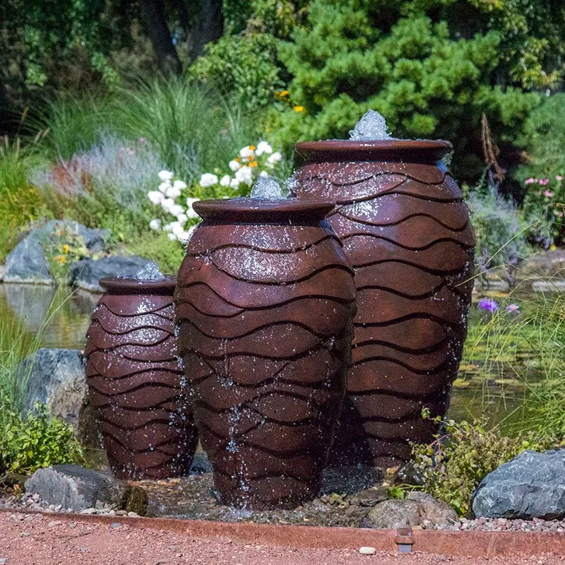 Scalloped Urns