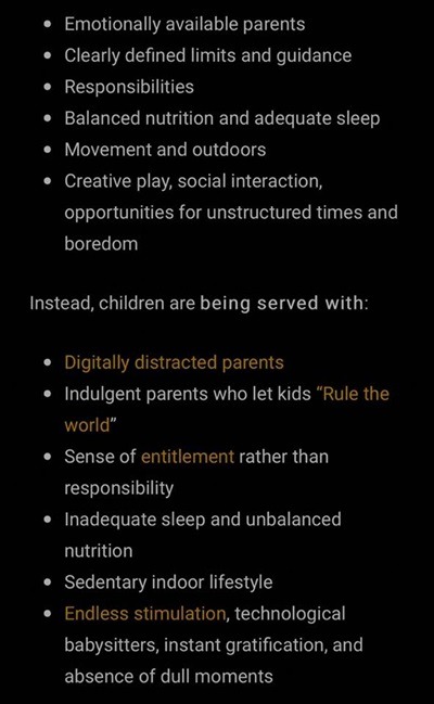Observations about Parenthood