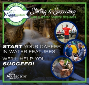 Aquascape Academy - starting and succeeding with water features