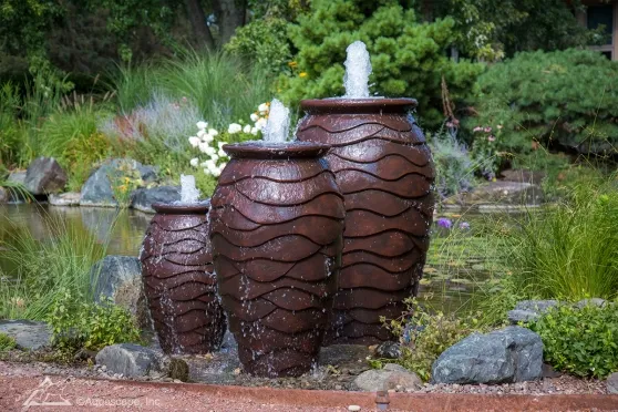 fountains in different sizes